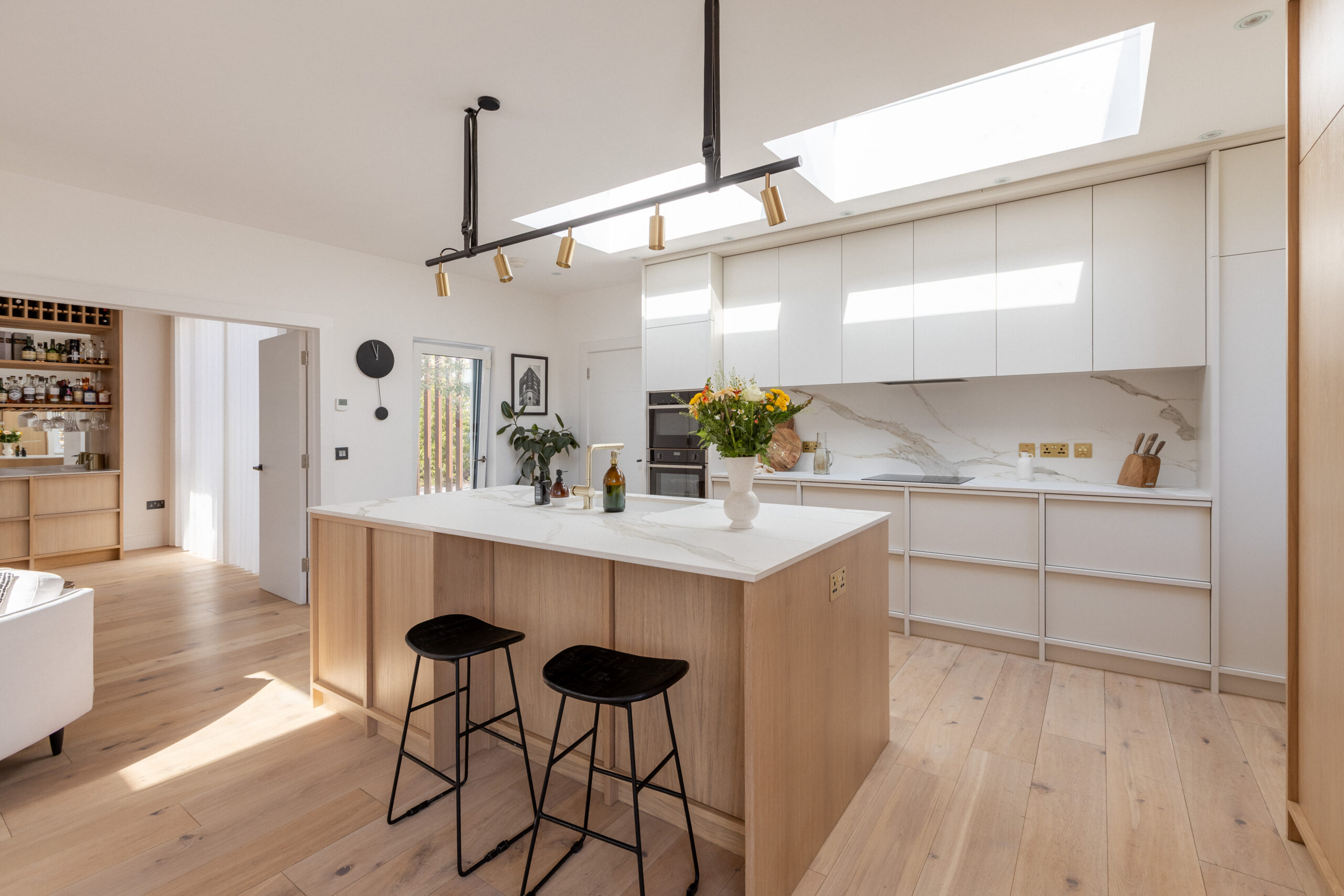 Scandi minimal kitchen